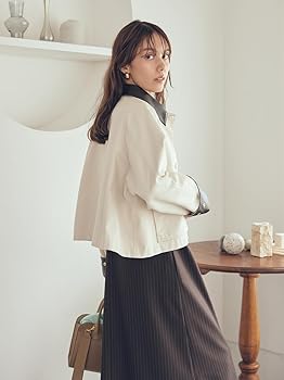 Amazon.co.jp: [ミラオーウェン] ショート丈テントシルエット